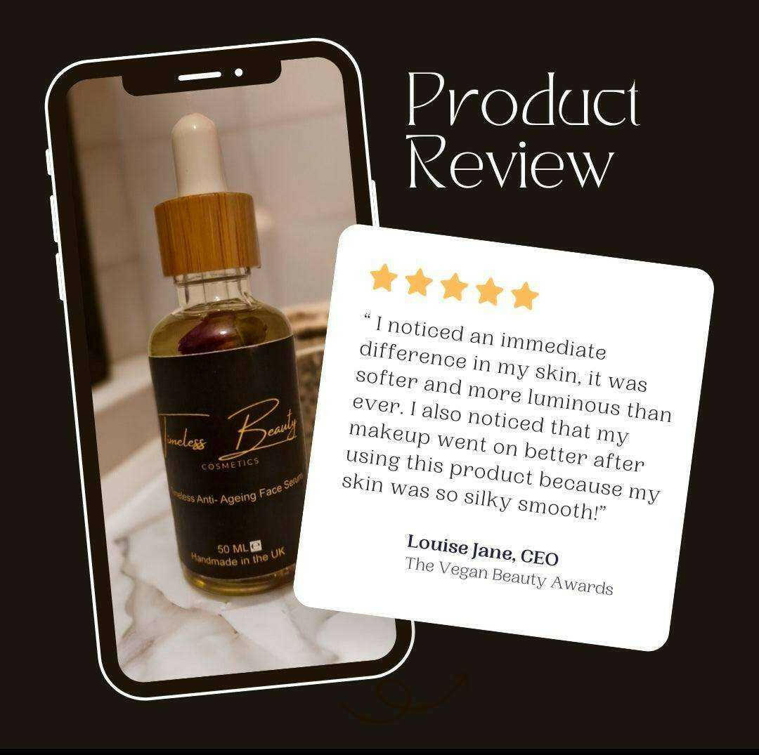 Anti-ageing facial serum with squaline Winning 2023 Timeless anti-ageing facial serum
