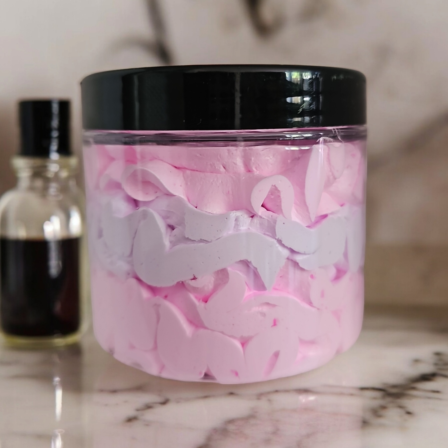 Whipped soap