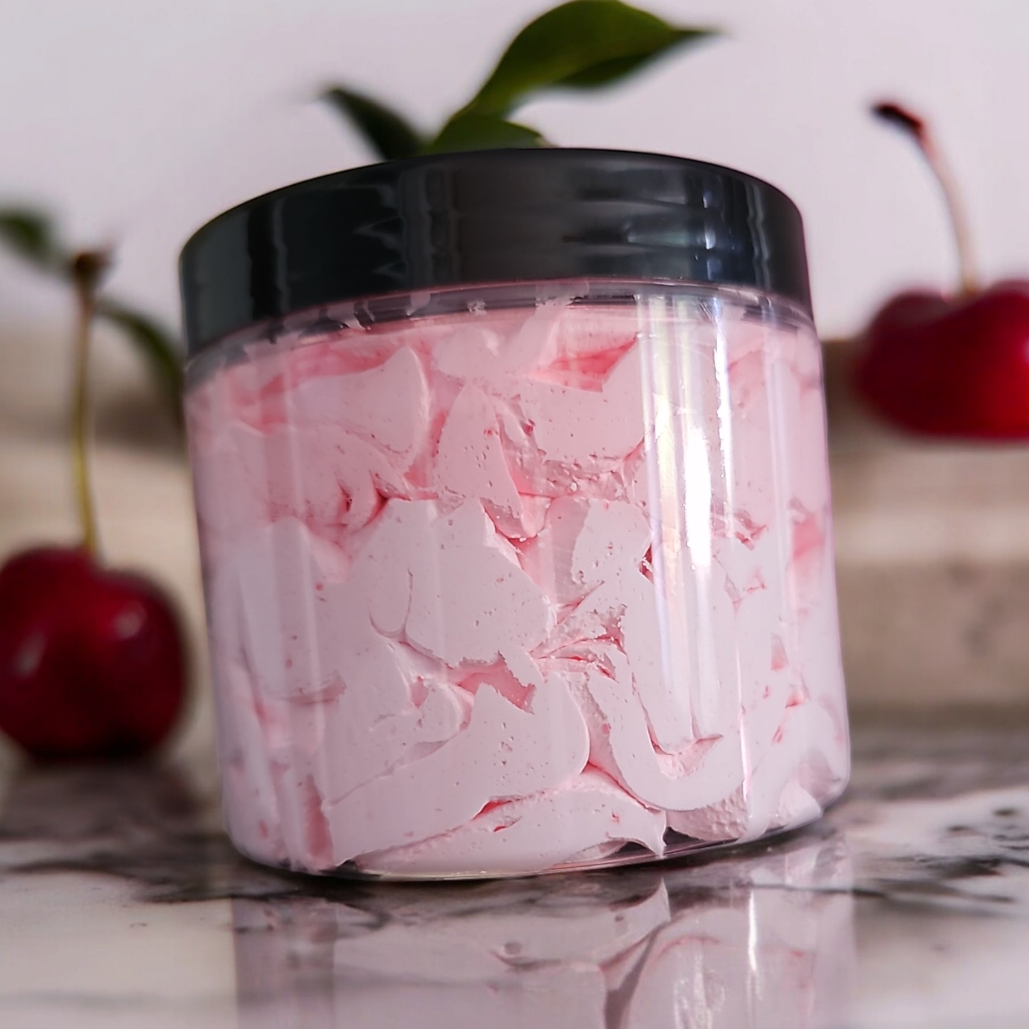 Whipped soap