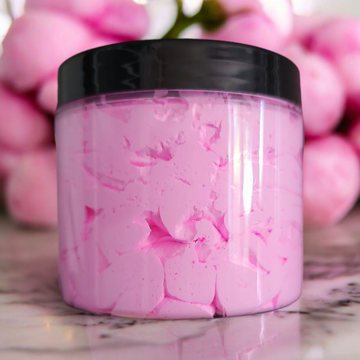 Whipped soap