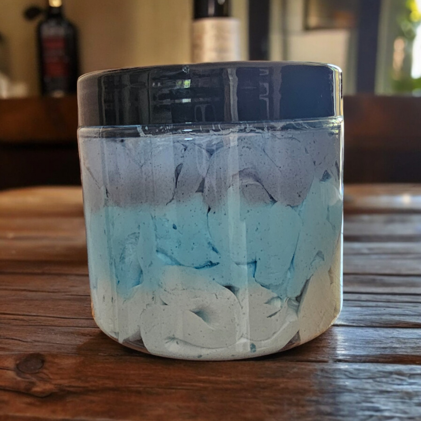 Whipped soap