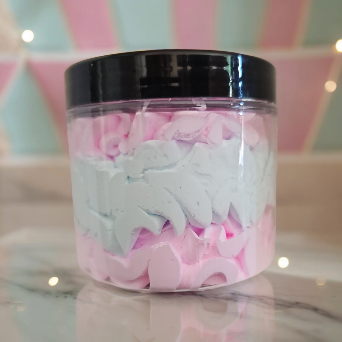 Whipped soap