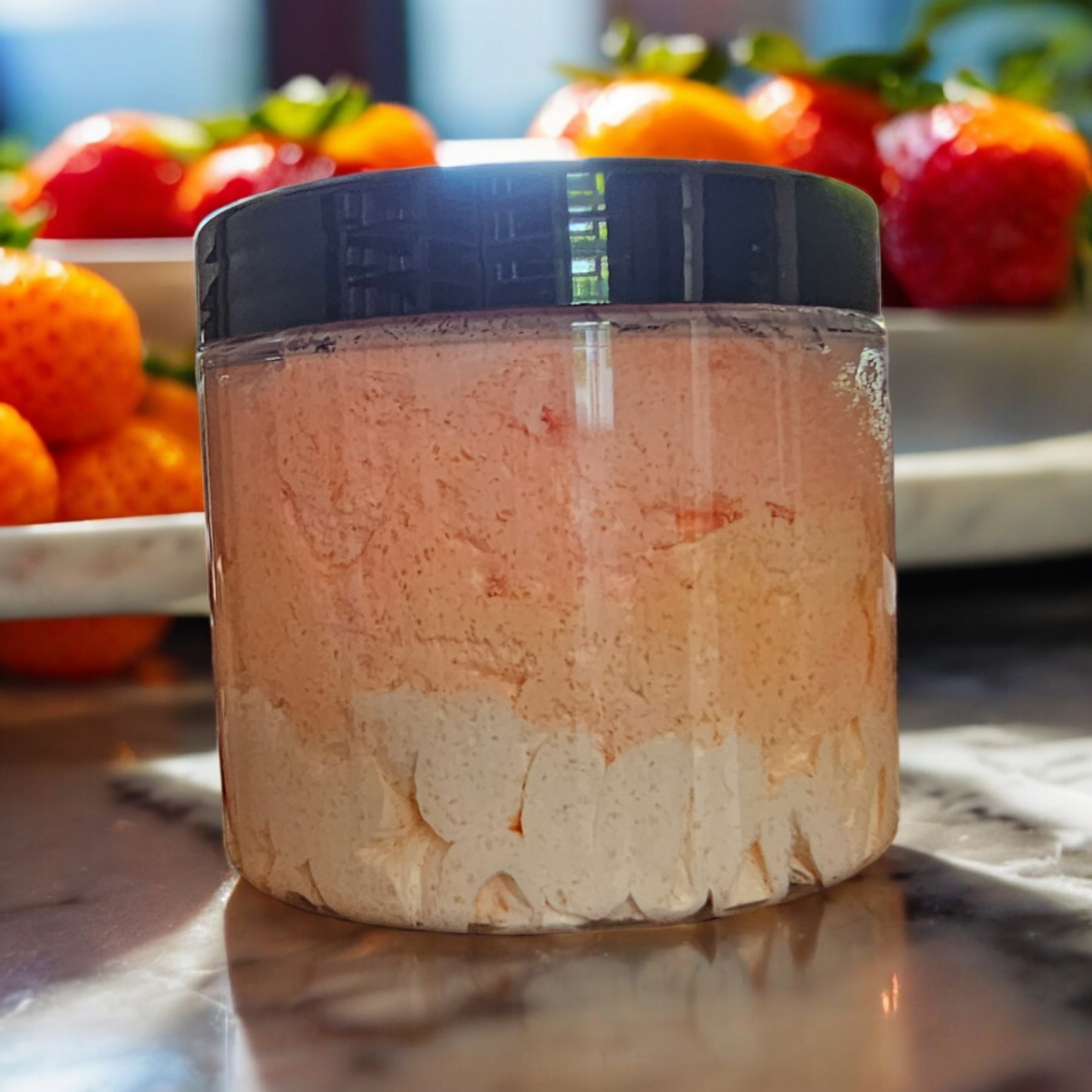 Whipped soap