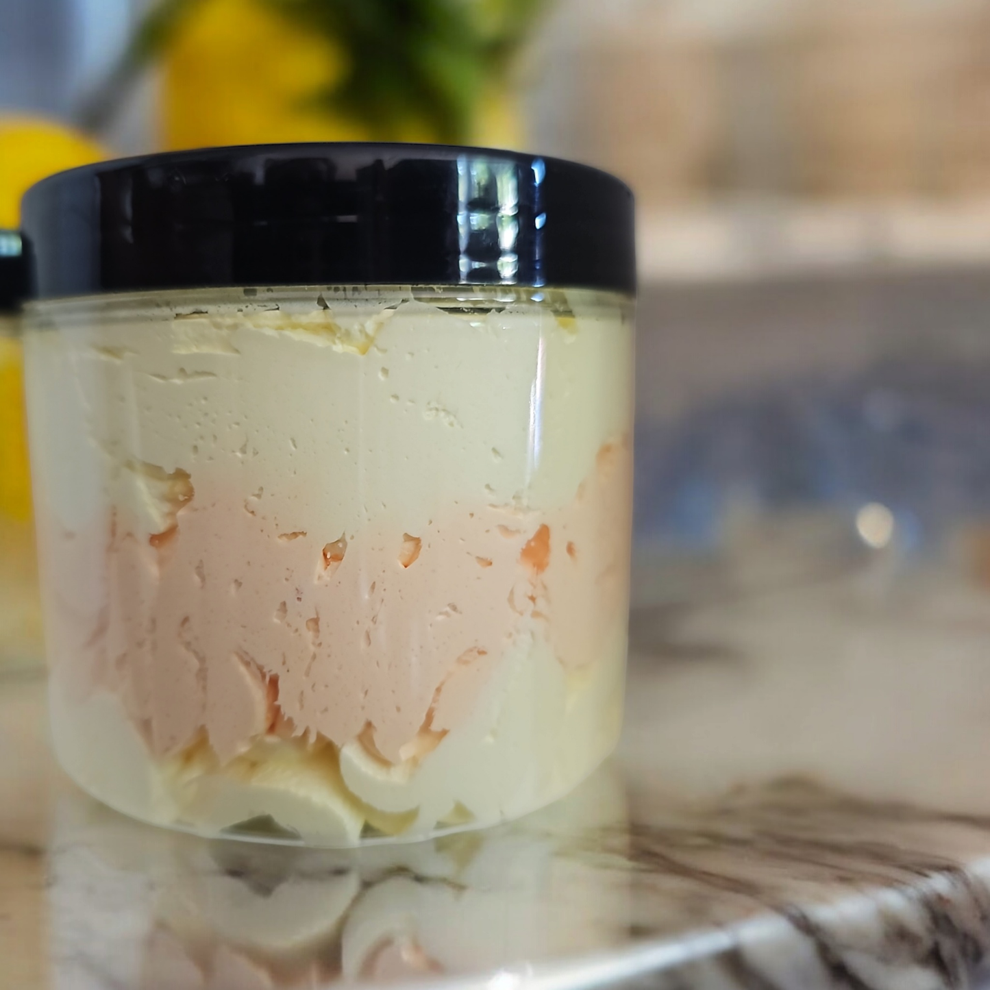 Whipped soap