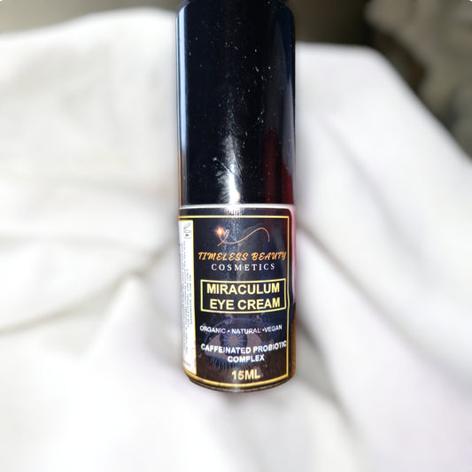 Embracing the Changes: My Journey with Crafting Miraculum Caffeinated Probiotic Eye Cream - Timeless Beauty Cosmetics