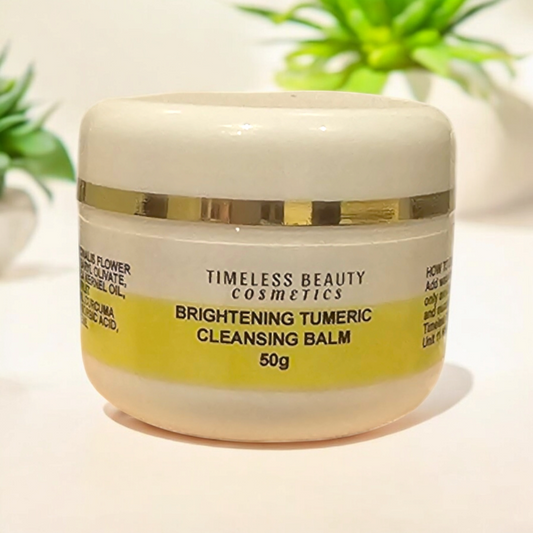 Tumeric and Bakuchiol Brightening cleansing balm