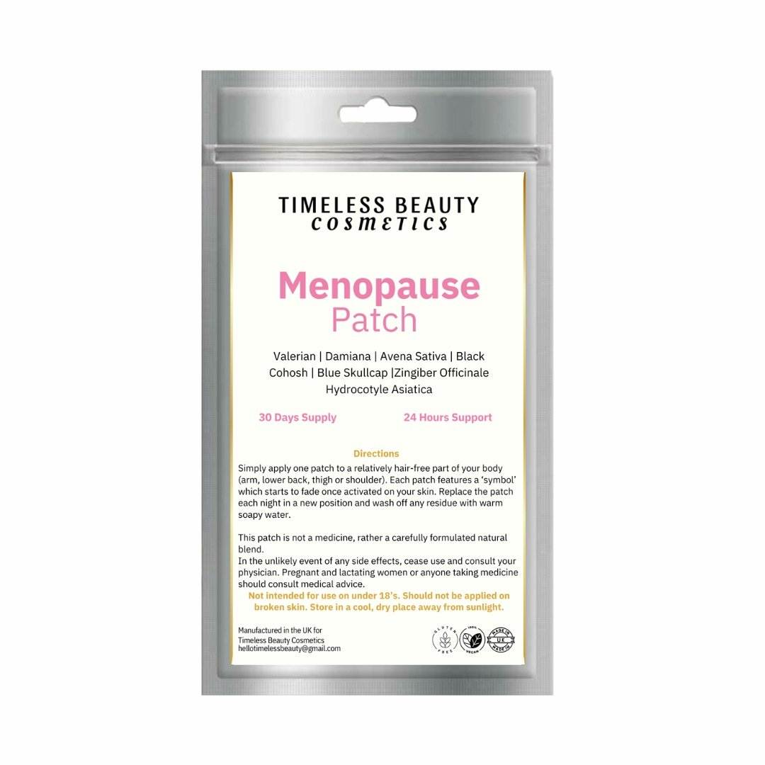 Menopause Patch 30 topical patches - Timeless Beauty Cosmetics